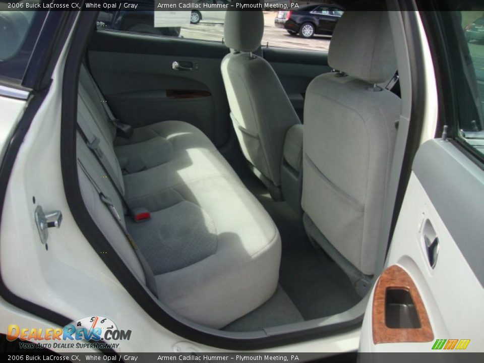 2006 Buick LaCrosse CX White Opal / Gray Photo #19