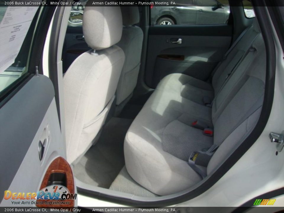 2006 Buick LaCrosse CX White Opal / Gray Photo #20