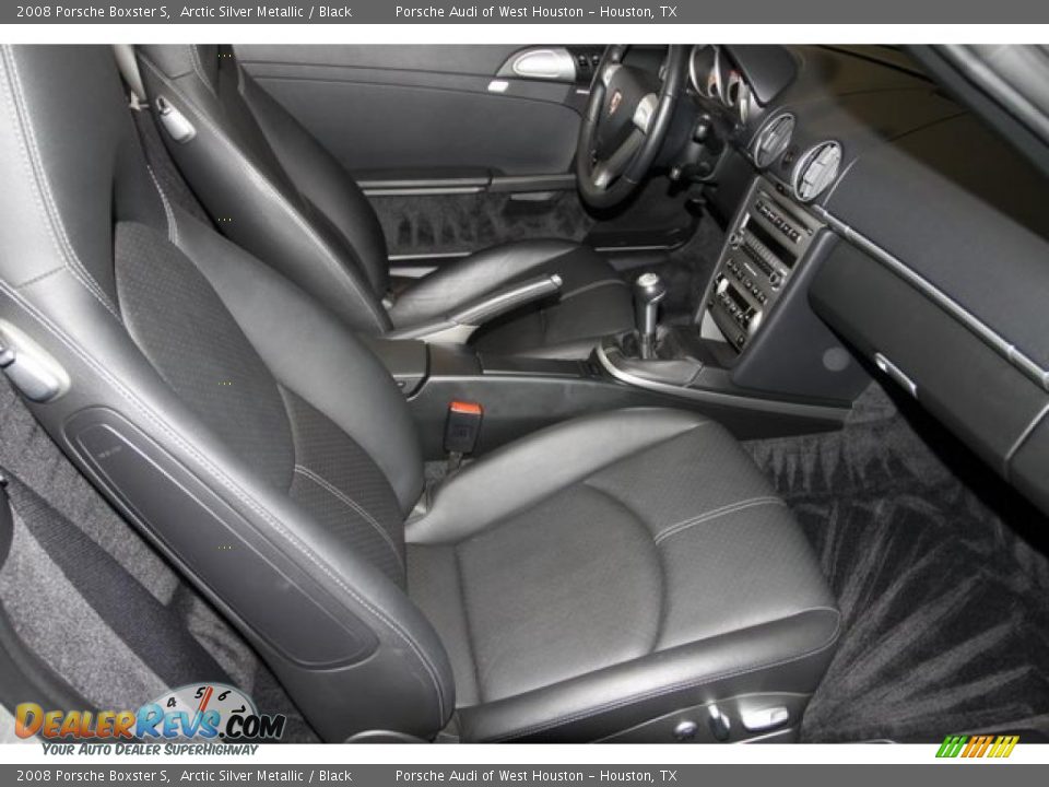 2008 Porsche Boxster S Arctic Silver Metallic / Black Photo #7