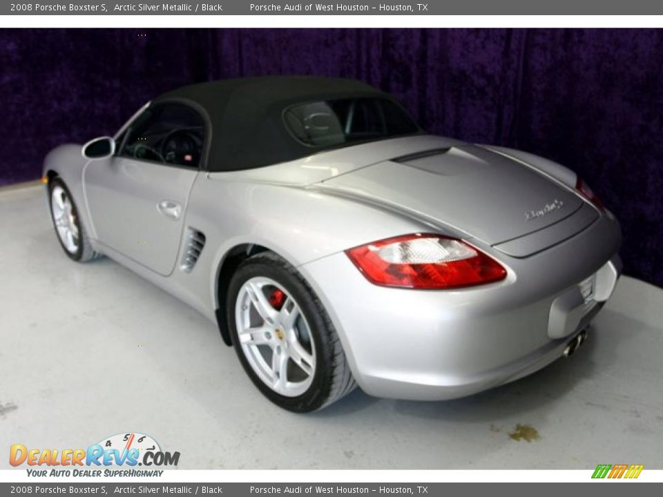 2008 Porsche Boxster S Arctic Silver Metallic / Black Photo #10