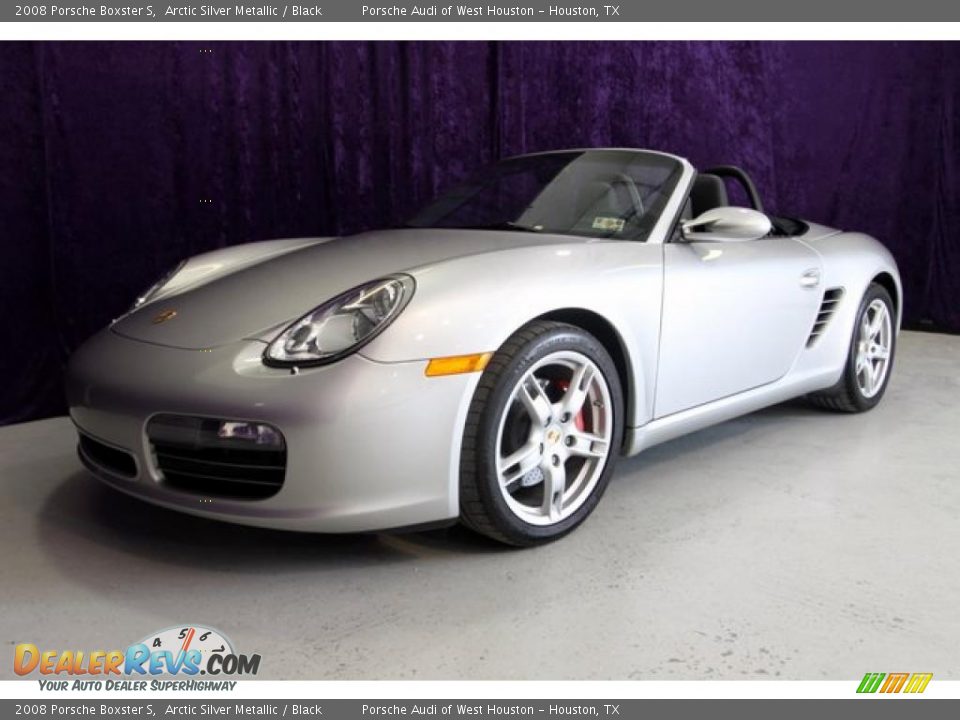 2008 Porsche Boxster S Arctic Silver Metallic / Black Photo #15