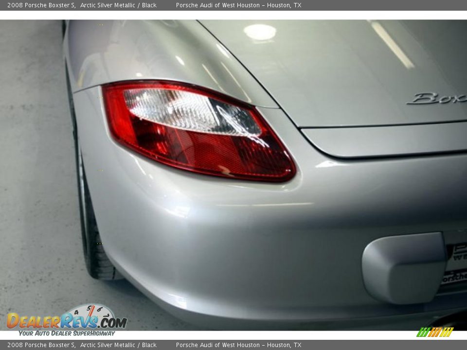 2008 Porsche Boxster S Arctic Silver Metallic / Black Photo #17