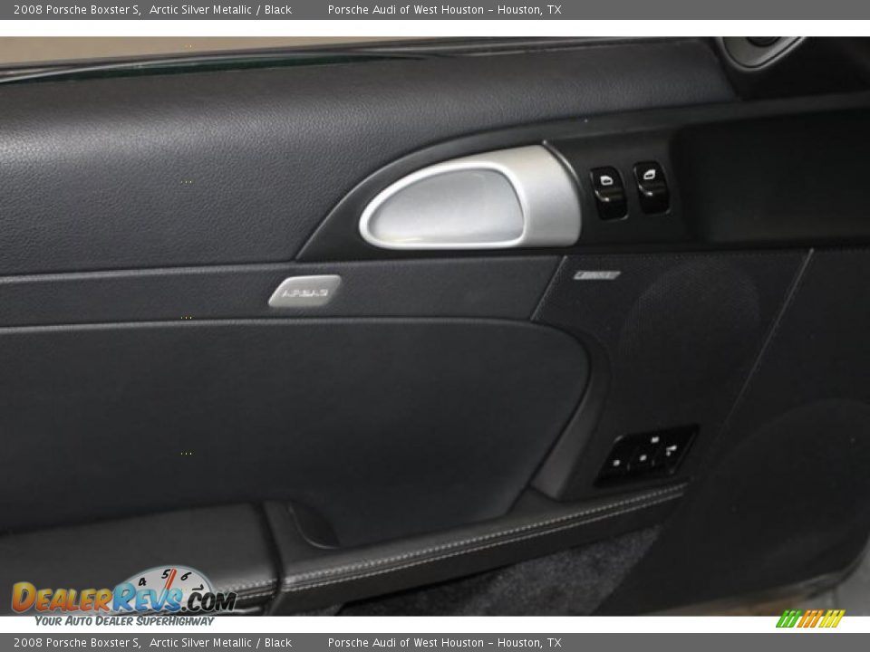 2008 Porsche Boxster S Arctic Silver Metallic / Black Photo #20