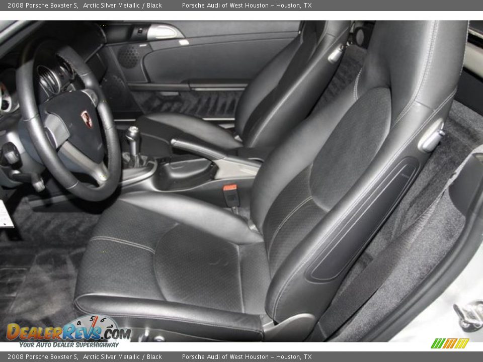 2008 Porsche Boxster S Arctic Silver Metallic / Black Photo #22