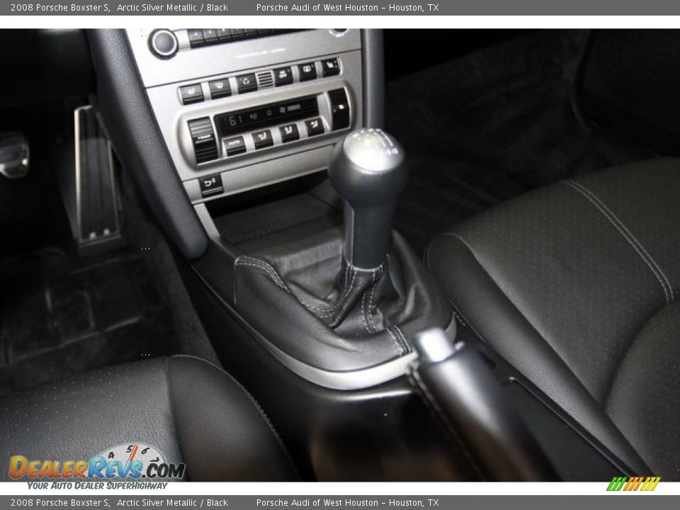 2008 Porsche Boxster S Arctic Silver Metallic / Black Photo #24
