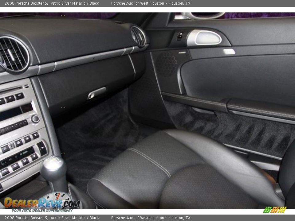 2008 Porsche Boxster S Arctic Silver Metallic / Black Photo #27