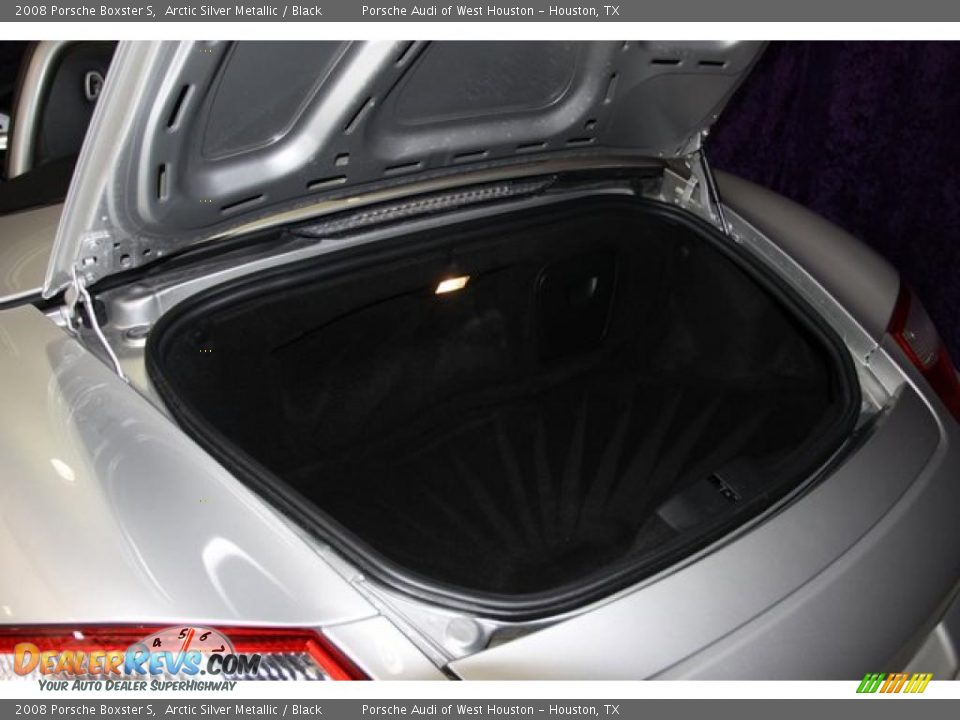 2008 Porsche Boxster S Arctic Silver Metallic / Black Photo #28