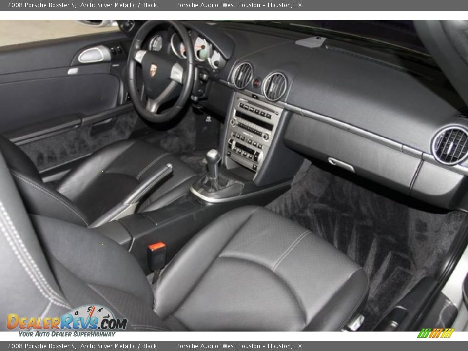 2008 Porsche Boxster S Arctic Silver Metallic / Black Photo #29