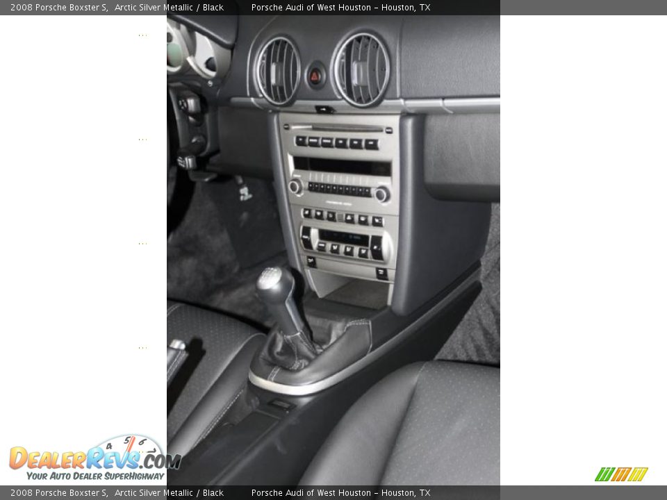 2008 Porsche Boxster S Arctic Silver Metallic / Black Photo #31