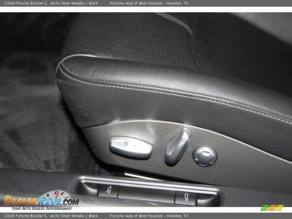 2008 Porsche Boxster S Arctic Silver Metallic / Black Photo #33