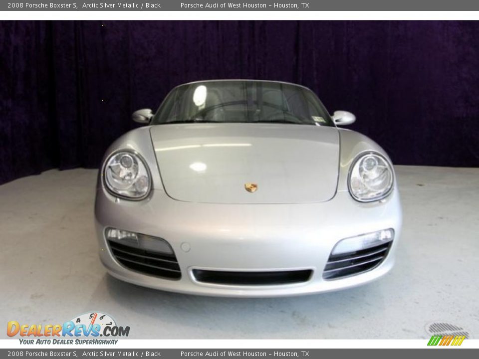 2008 Porsche Boxster S Arctic Silver Metallic / Black Photo #35