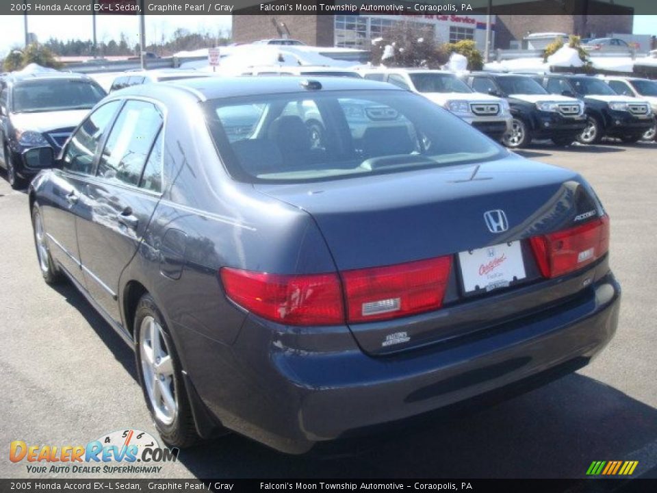 2005 Honda Accord EX-L Sedan Graphite Pearl / Gray Photo #2