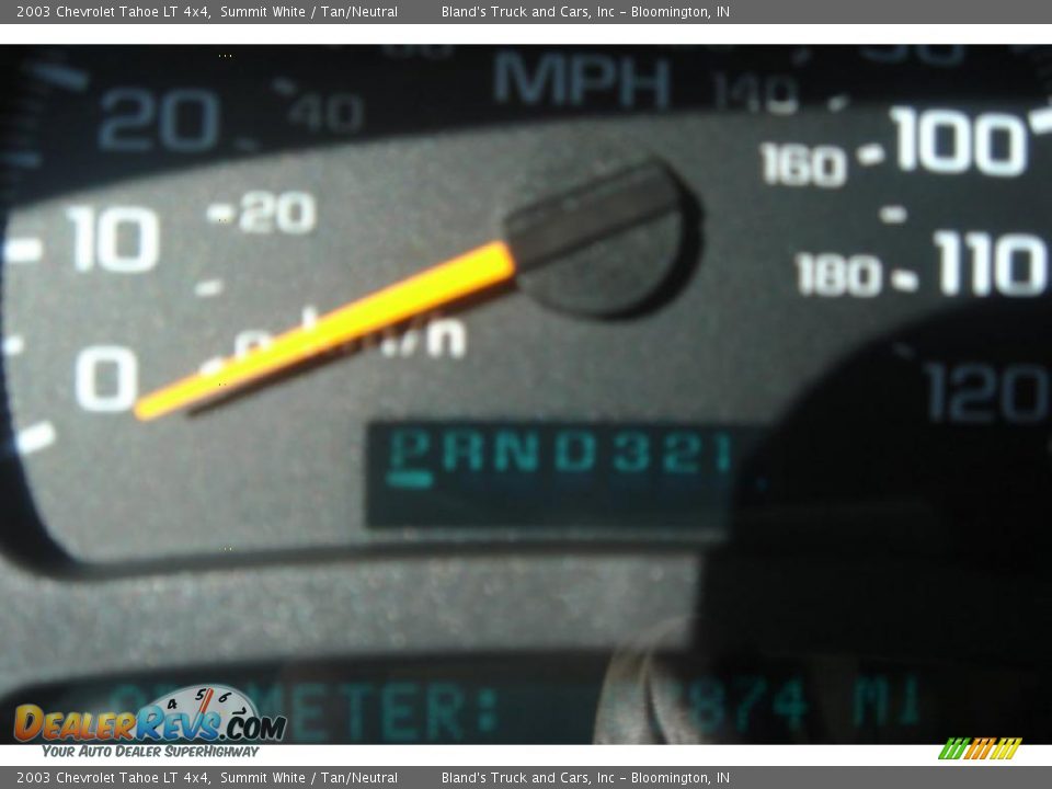 2003 Chevrolet Tahoe LT 4x4 Summit White / Tan/Neutral Photo #30
