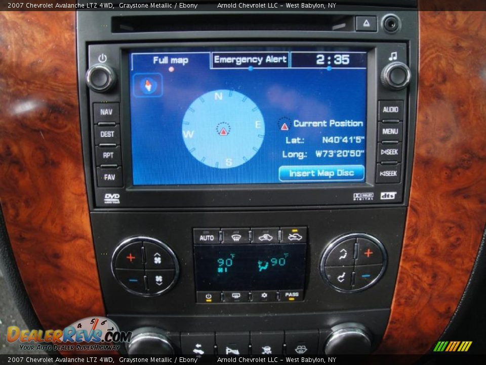 2007 Chevrolet Avalanche LTZ 4WD Graystone Metallic / Ebony Photo #12