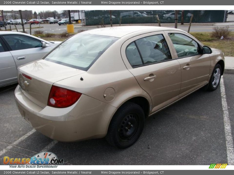 2006 Chevrolet Cobalt LS Sedan Sandstone Metallic / Neutral Photo #4