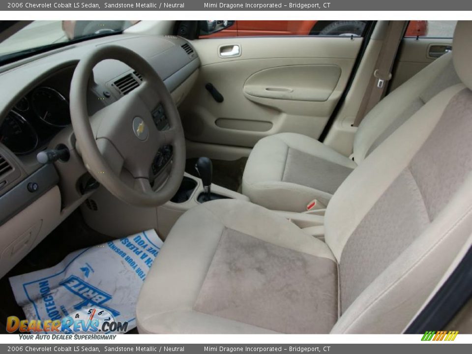 2006 Chevrolet Cobalt LS Sedan Sandstone Metallic / Neutral Photo #8