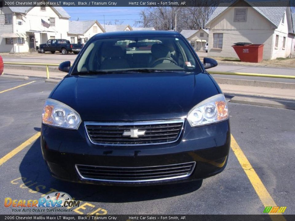 2006 Chevrolet Malibu Maxx LT Wagon Black / Titanium Gray Photo #2