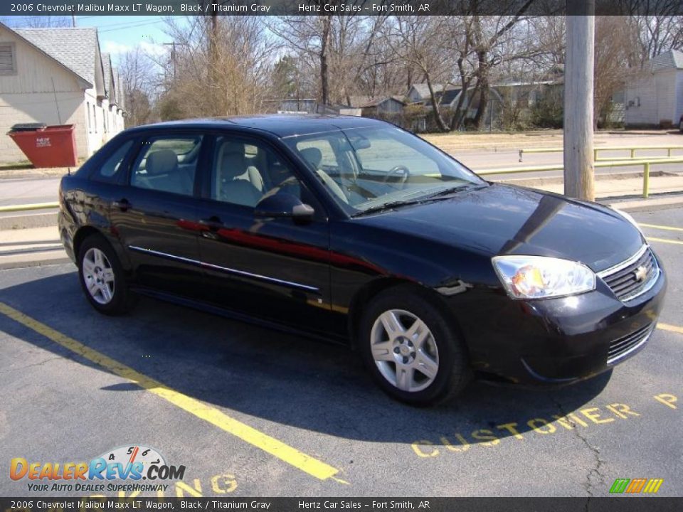 2006 Chevrolet Malibu Maxx LT Wagon Black / Titanium Gray Photo #3