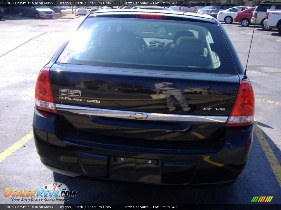 2006 Chevrolet Malibu Maxx LT Wagon Black / Titanium Gray Photo #4