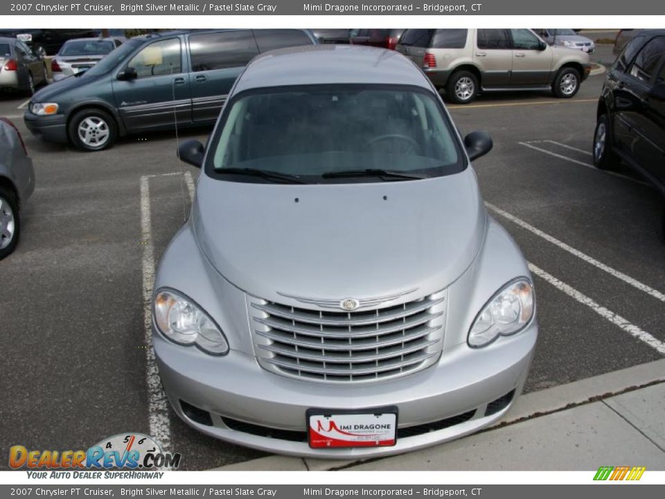 2007 Chrysler PT Cruiser Bright Silver Metallic / Pastel Slate Gray Photo #2