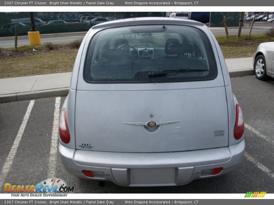 2007 Chrysler PT Cruiser Bright Silver Metallic / Pastel Slate Gray Photo #5