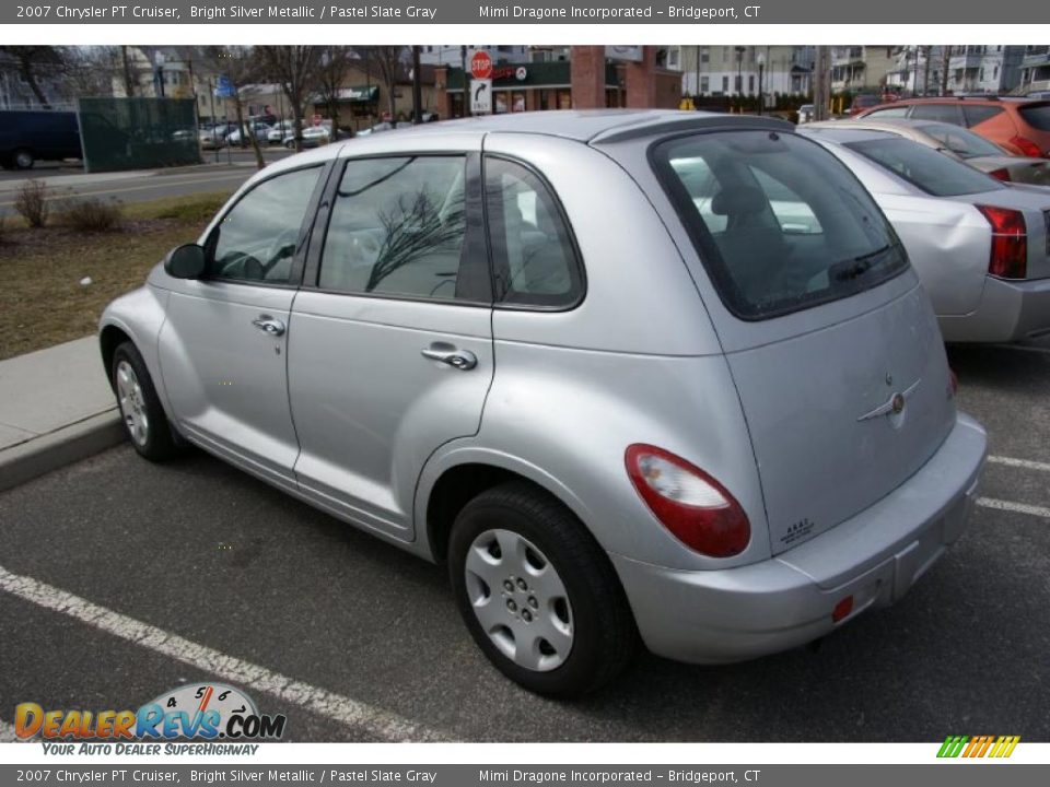 2007 Chrysler PT Cruiser Bright Silver Metallic / Pastel Slate Gray Photo #6