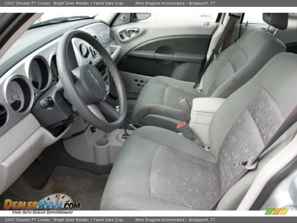 2007 Chrysler PT Cruiser Bright Silver Metallic / Pastel Slate Gray Photo #8