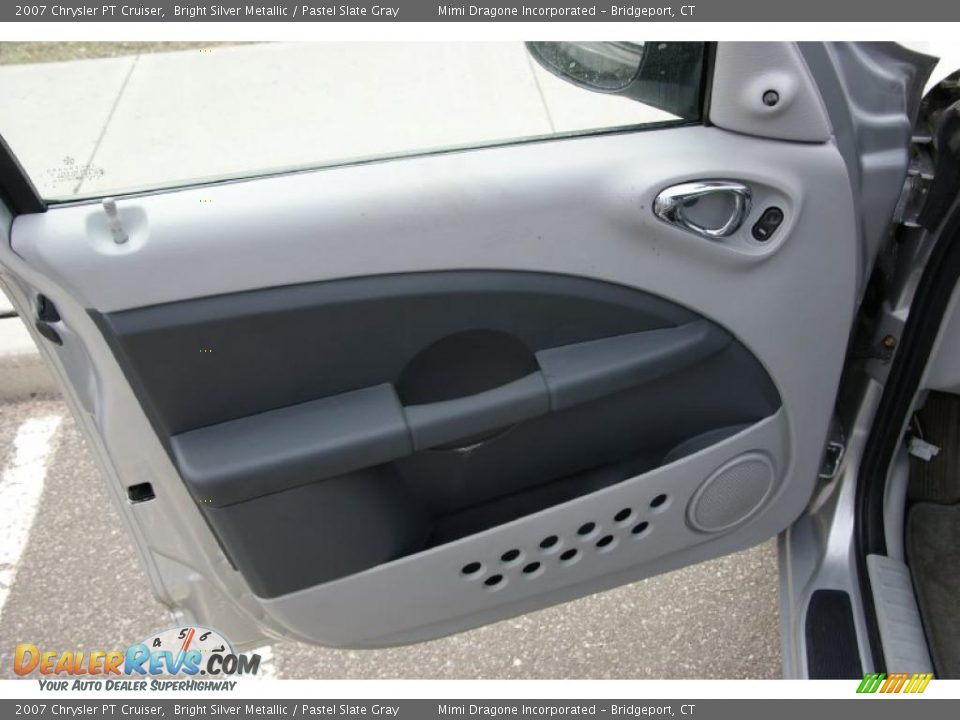 2007 Chrysler PT Cruiser Bright Silver Metallic / Pastel Slate Gray Photo #9