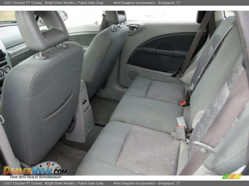 2007 Chrysler PT Cruiser Bright Silver Metallic / Pastel Slate Gray Photo #10