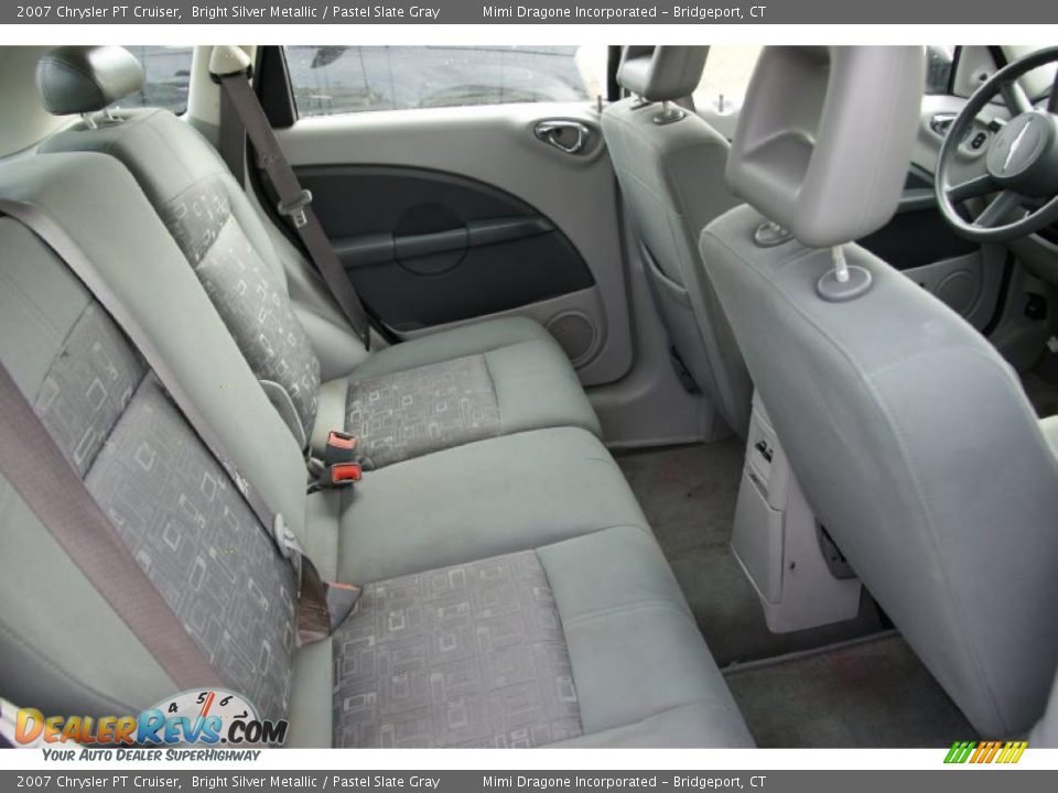 2007 Chrysler PT Cruiser Bright Silver Metallic / Pastel Slate Gray Photo #11