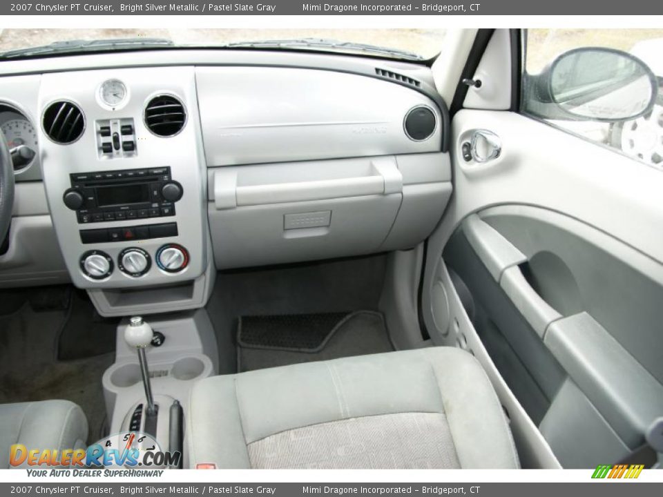 2007 Chrysler PT Cruiser Bright Silver Metallic / Pastel Slate Gray Photo #13