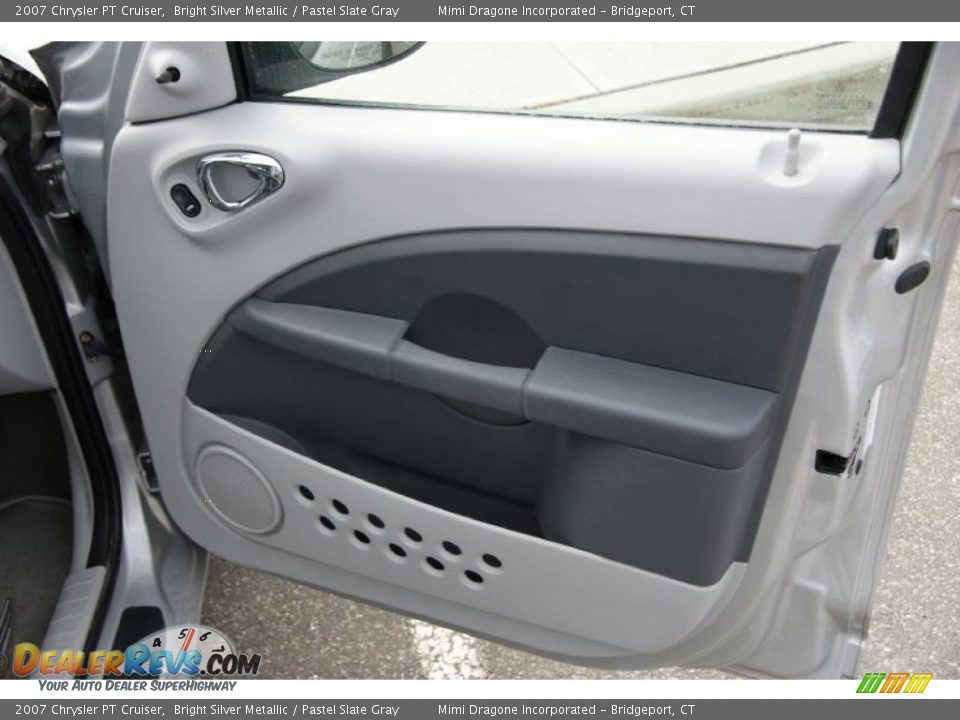 2007 Chrysler PT Cruiser Bright Silver Metallic / Pastel Slate Gray Photo #16