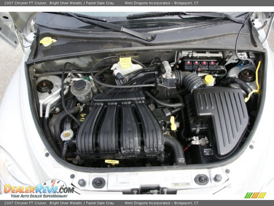 2007 Chrysler PT Cruiser Bright Silver Metallic / Pastel Slate Gray Photo #17
