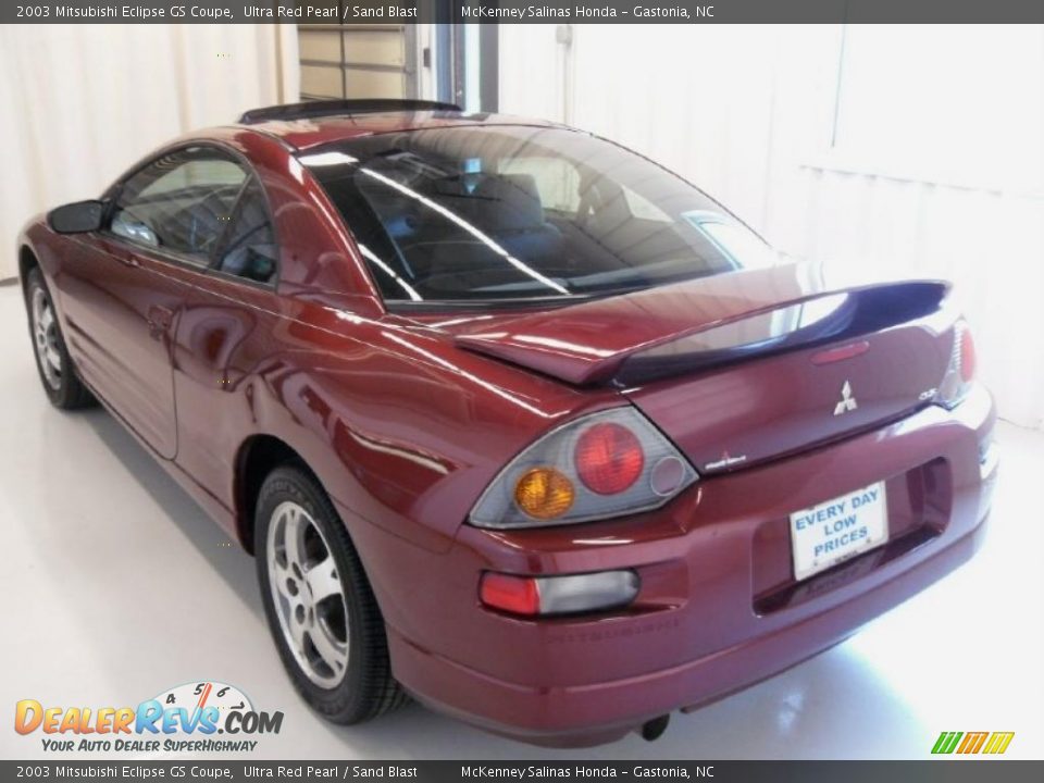 2003 Mitsubishi Eclipse GS Coupe Ultra Red Pearl / Sand Blast Photo #2