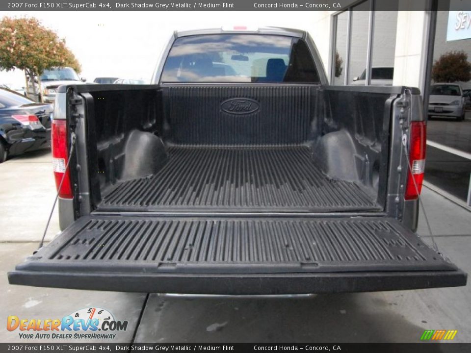2007 Ford F150 XLT SuperCab 4x4 Dark Shadow Grey Metallic / Medium Flint Photo #10