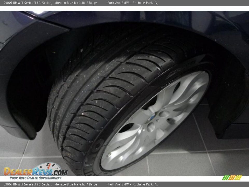 2006 BMW 3 Series 330i Sedan Monaco Blue Metallic / Beige Photo #20