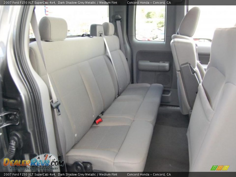 2007 Ford F150 XLT SuperCab 4x4 Dark Shadow Grey Metallic / Medium Flint Photo #15