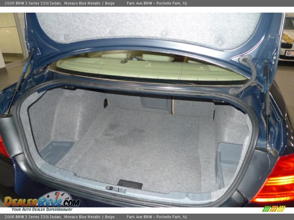 2006 BMW 3 Series 330i Sedan Monaco Blue Metallic / Beige Photo #21