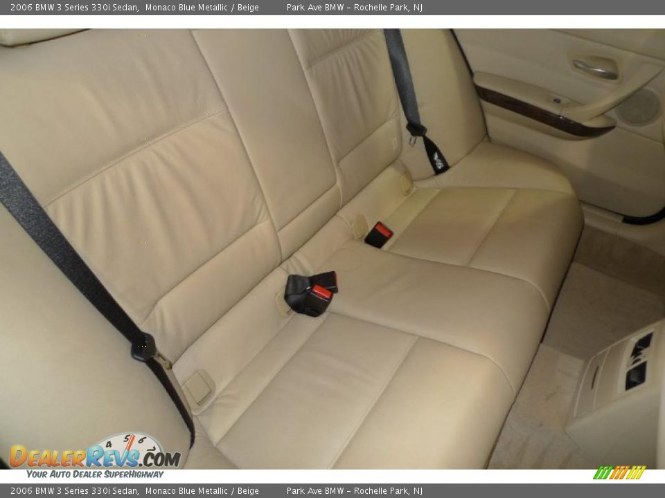 2006 BMW 3 Series 330i Sedan Monaco Blue Metallic / Beige Photo #29
