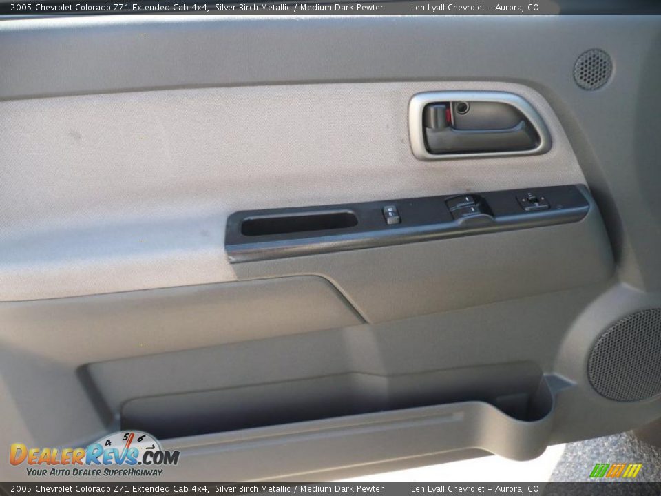 2005 Chevrolet Colorado Z71 Extended Cab 4x4 Silver Birch Metallic / Medium Dark Pewter Photo #7