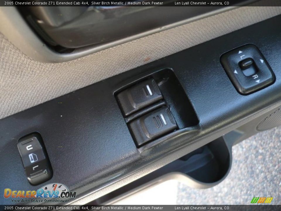 2005 Chevrolet Colorado Z71 Extended Cab 4x4 Silver Birch Metallic / Medium Dark Pewter Photo #8