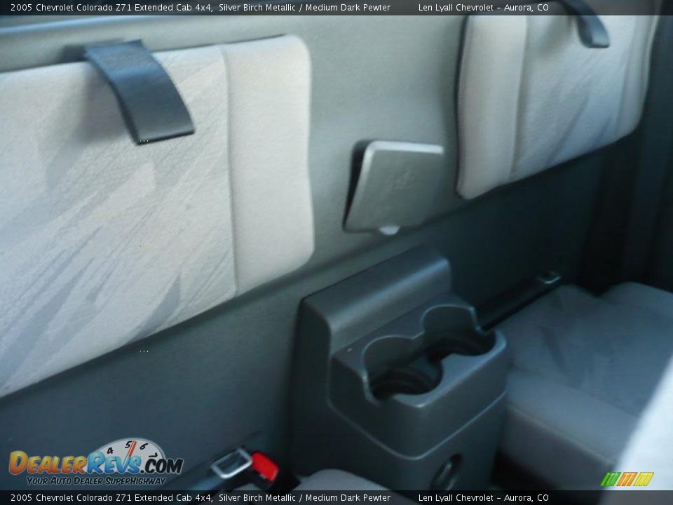 2005 Chevrolet Colorado Z71 Extended Cab 4x4 Silver Birch Metallic / Medium Dark Pewter Photo #15