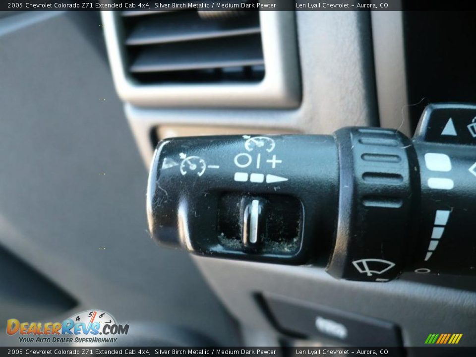 2005 Chevrolet Colorado Z71 Extended Cab 4x4 Silver Birch Metallic / Medium Dark Pewter Photo #21