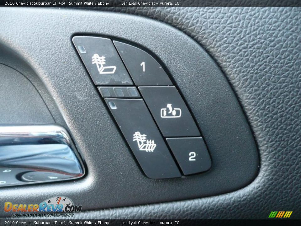 2010 Chevrolet Suburban LT 4x4 Summit White / Ebony Photo #9