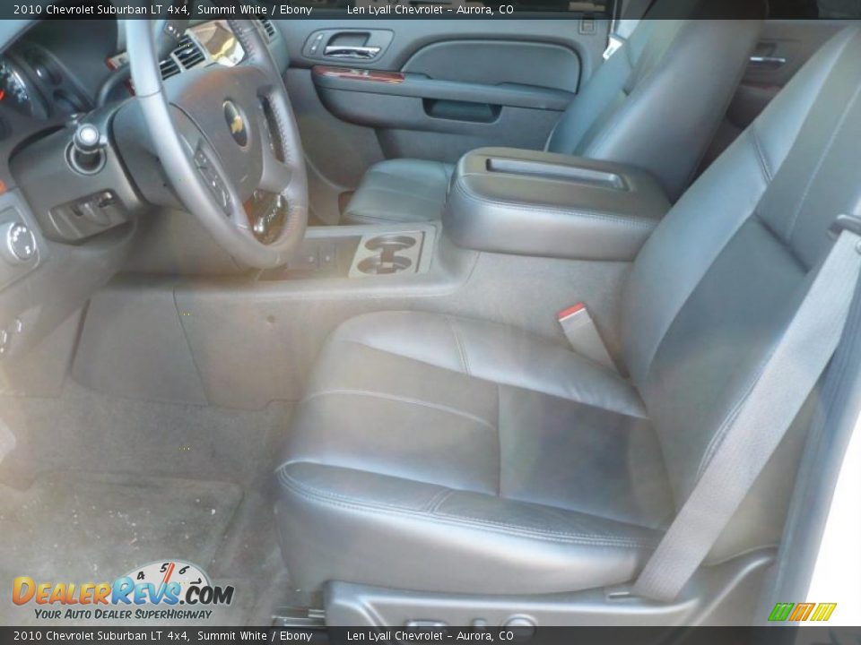 2010 Chevrolet Suburban LT 4x4 Summit White / Ebony Photo #10
