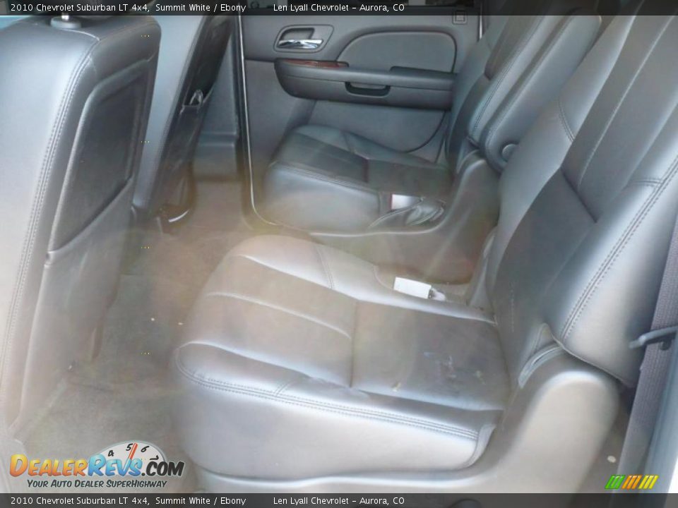 2010 Chevrolet Suburban LT 4x4 Summit White / Ebony Photo #11