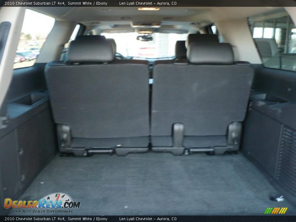 2010 Chevrolet Suburban LT 4x4 Summit White / Ebony Photo #12