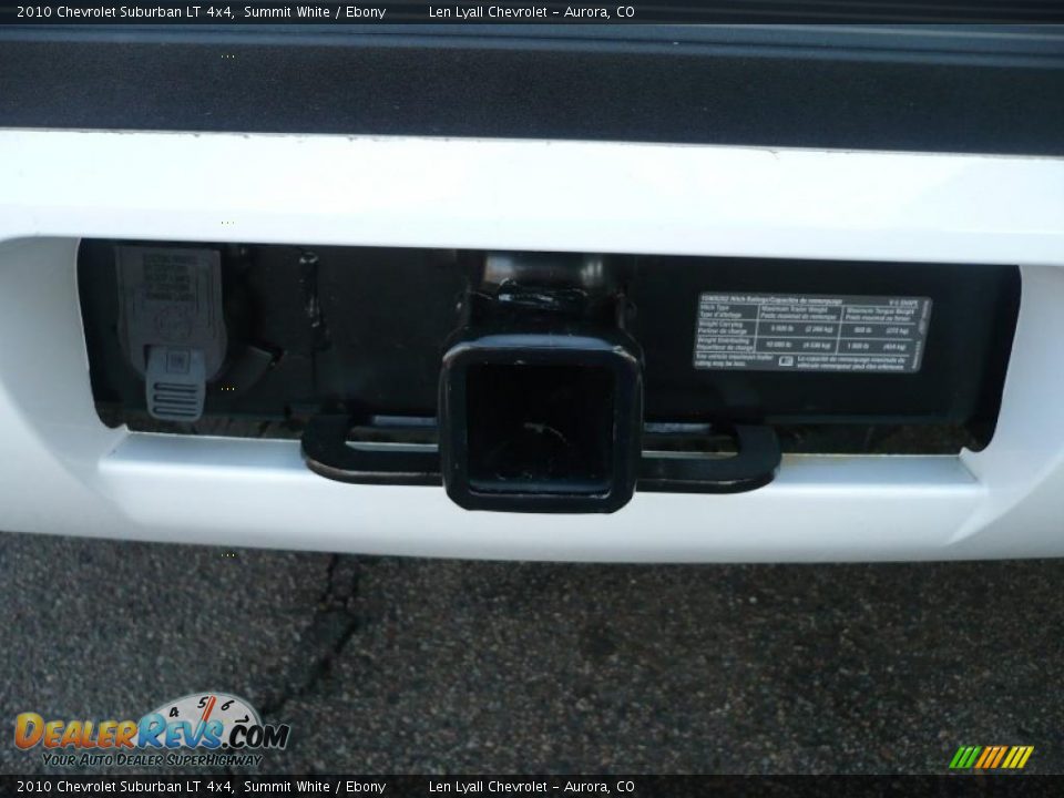 2010 Chevrolet Suburban LT 4x4 Summit White / Ebony Photo #15