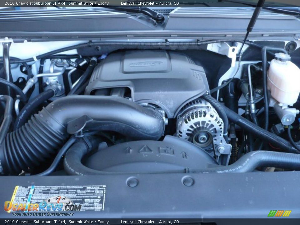 2010 Chevrolet Suburban LT 4x4 Summit White / Ebony Photo #23