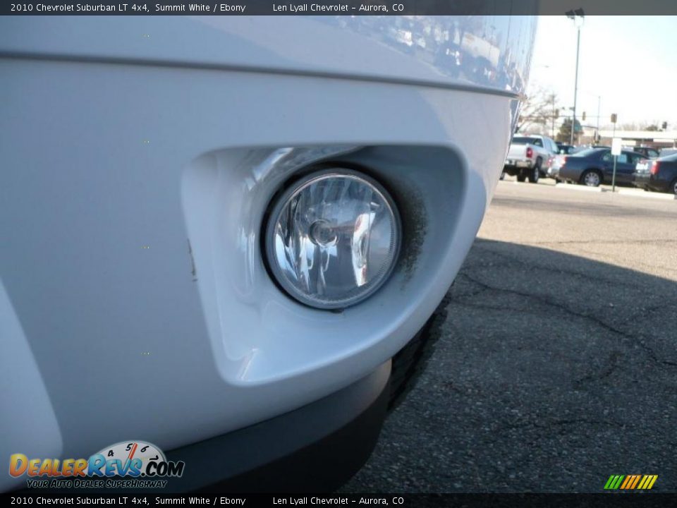 2010 Chevrolet Suburban LT 4x4 Summit White / Ebony Photo #25